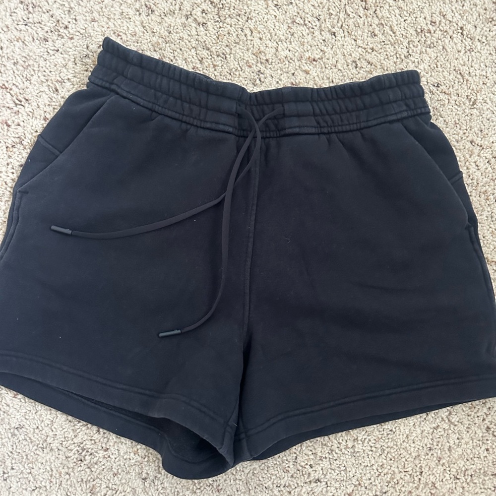 Lululemon high rise shorts.